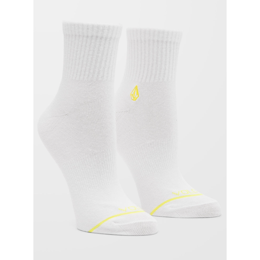 Women's Volcom The New Crew Sock 3PK Women's Volcom The New Crew Sock 3PK