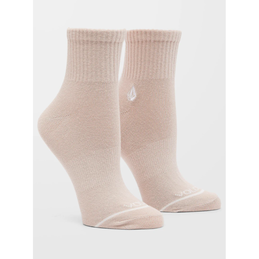 Women's Volcom The New Crew Sock 3PK Women's Volcom The New Crew Sock 3PK