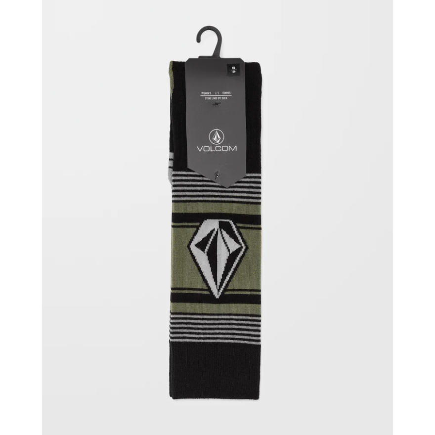 Women's Volcom Stone Lines Otc Sock Women's Volcom Stone Lines Otc Sock