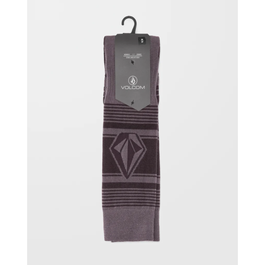 Women's Volcom Stone Lines Otc Sock Women's Volcom Stone Lines Otc Sock