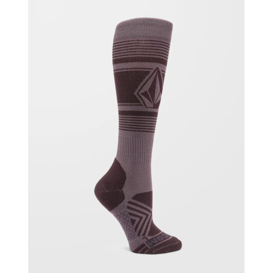 Women's Volcom Stone Lines Otc Sock Women's Volcom Stone Lines Otc Sock