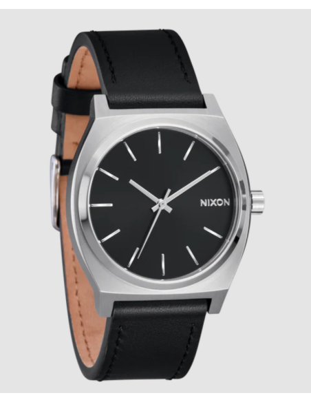 Nixon Time Teller Leather Watch