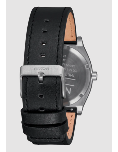 Nixon Time Teller Leather Watch