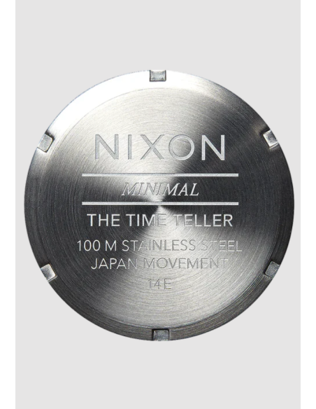 Nixon Time Teller Leather Watch