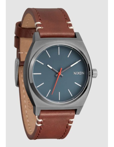 Nixon Time Teller Leather Watch
