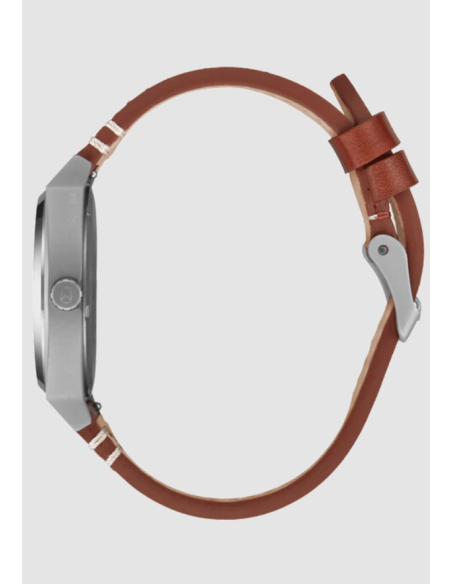 Nixon Time Teller Leather Watch