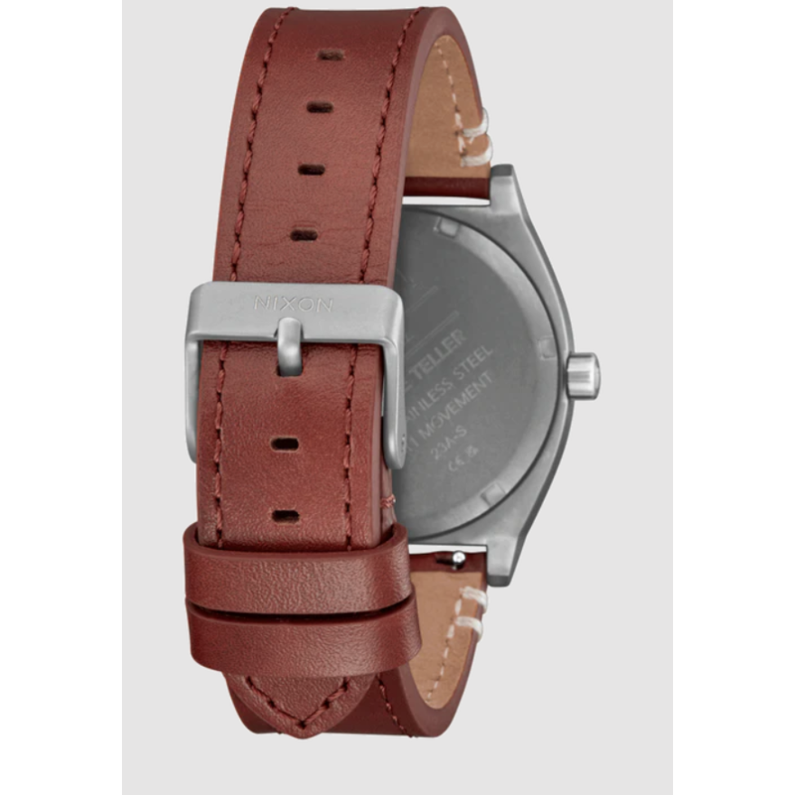 Nixon Time Teller Leather Watch Nixon Time Teller Leather Watch
