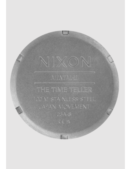 Nixon Time Teller Leather Watch
