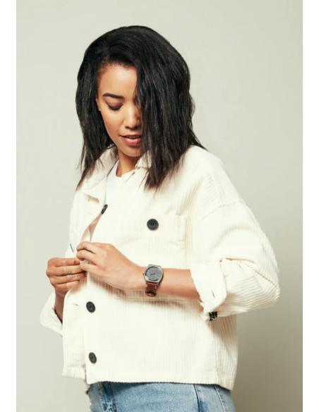 Nixon Time Teller Leather Watch