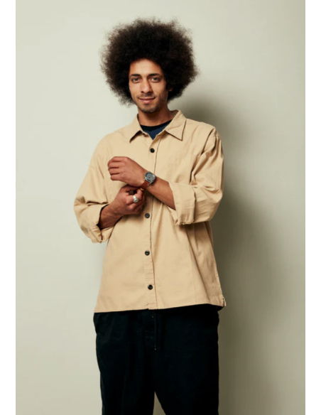 Nixon Time Teller Leather Watch