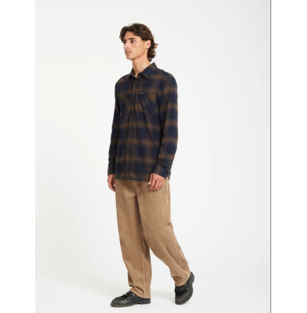 Men's Volcom Netastone Flannel Ls