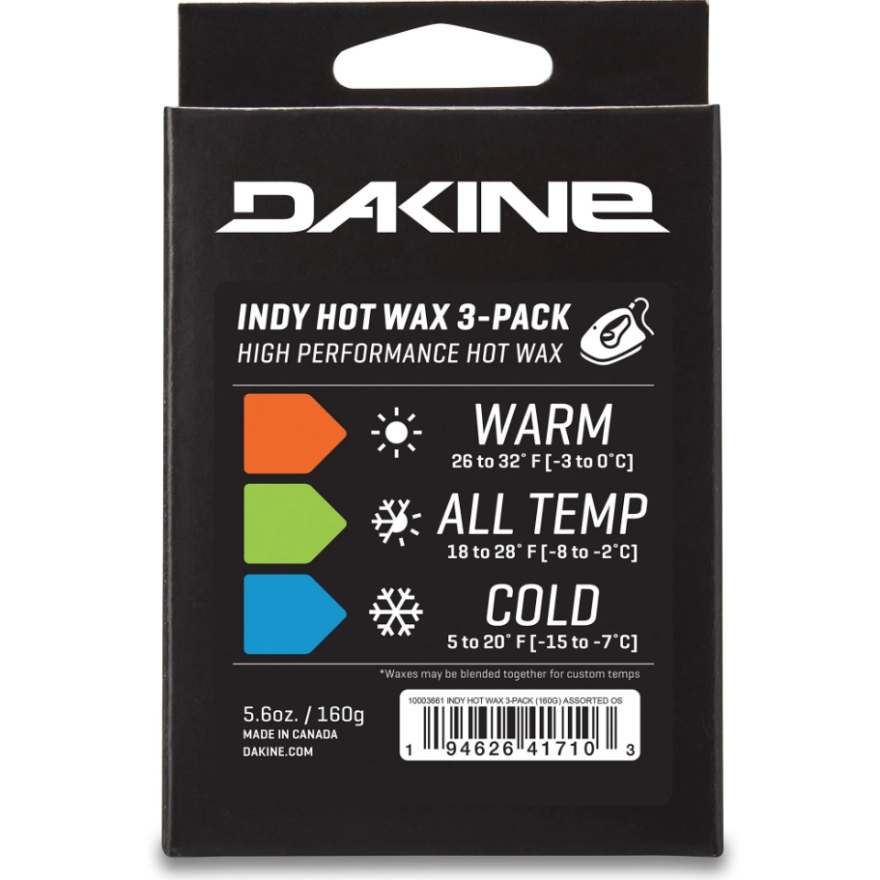 Dakine Indy Hot Wax-3 Pack All Temp