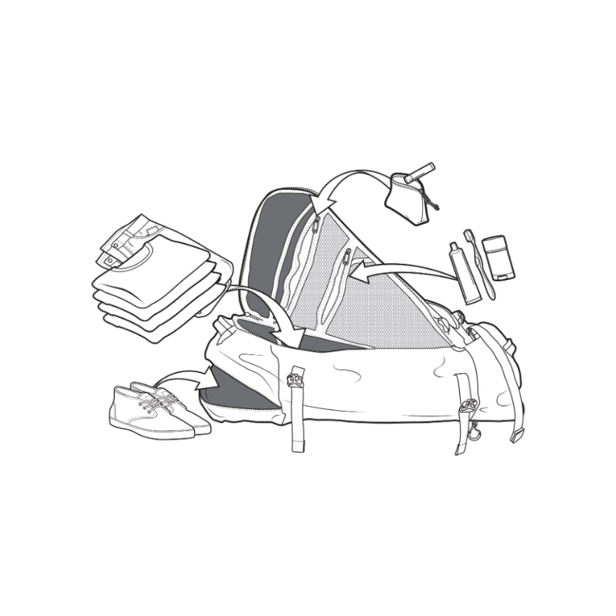 Men's Burton Multipath Duffle 90Lt Men's Burton Multipath Duffle 90Lt