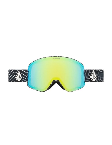 Volcom Odyssey Op Art Goggle Gold Chrome