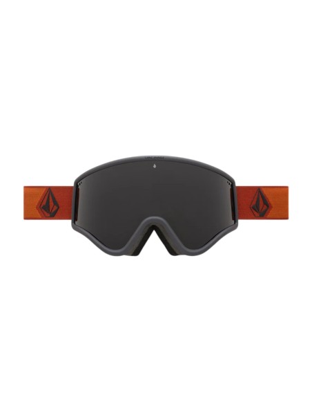 Volcom Yae Redwood Caramel Goggle Dark Gray