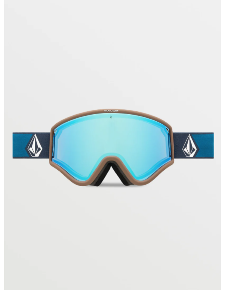 Volcom Yae Navy Cobalt Goggle Ice Chrome