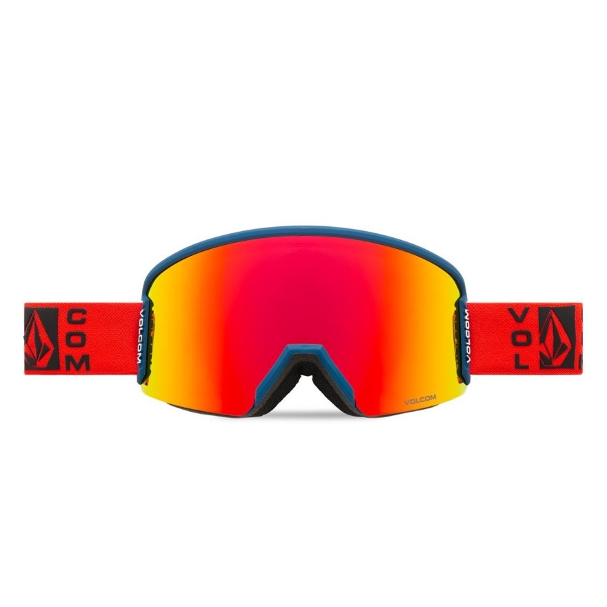 Volcom Garden 2 Crimson Cobalt Goggle... Volcom Garden 2 Crimson Cobalt Goggle...