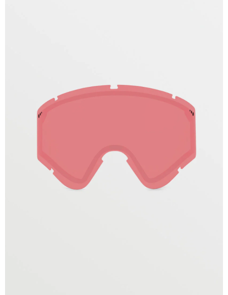 Volcom Garden 2 Adobe Rose Charcoal Goggle Purple Chrome