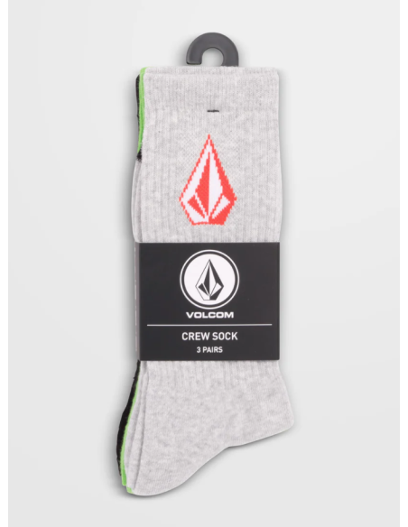 Men's Volcom Full Stone Sock 3Pk