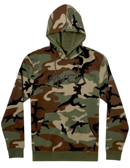 Men's Rvca Big Rvca Pullover Hoodie