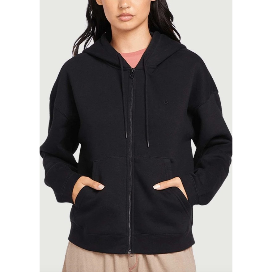 Women's Volcom Stone Heart Up Zip Fleece Women's Volcom Stone Heart Up Zip Fleece