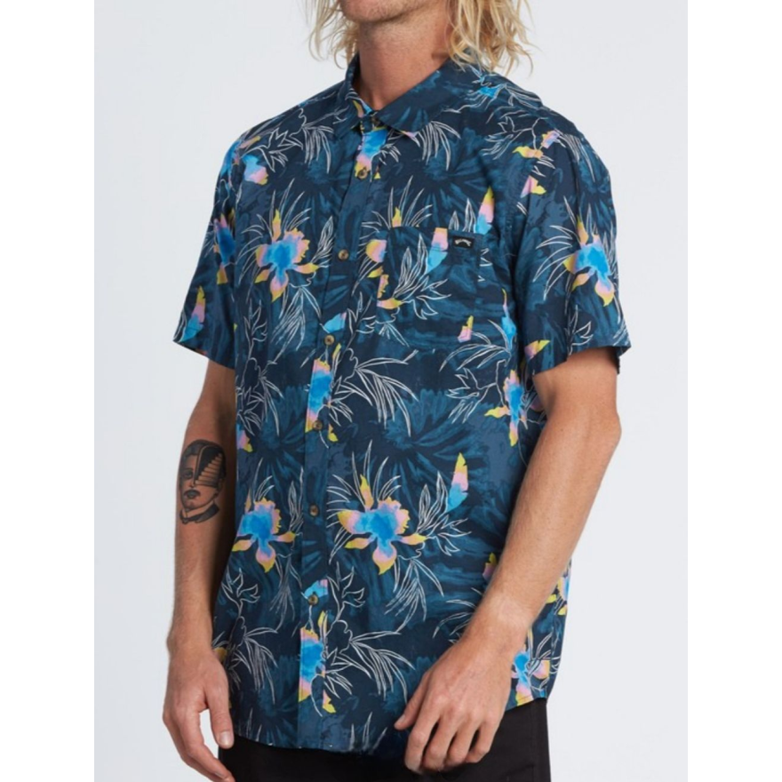 Men's Billabong Sundays Floral Shirt Ss Men's Billabong Sundays Floral Shirt Ss