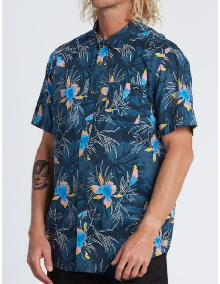 Men's Billabong Sundays Floral Shirt Ss