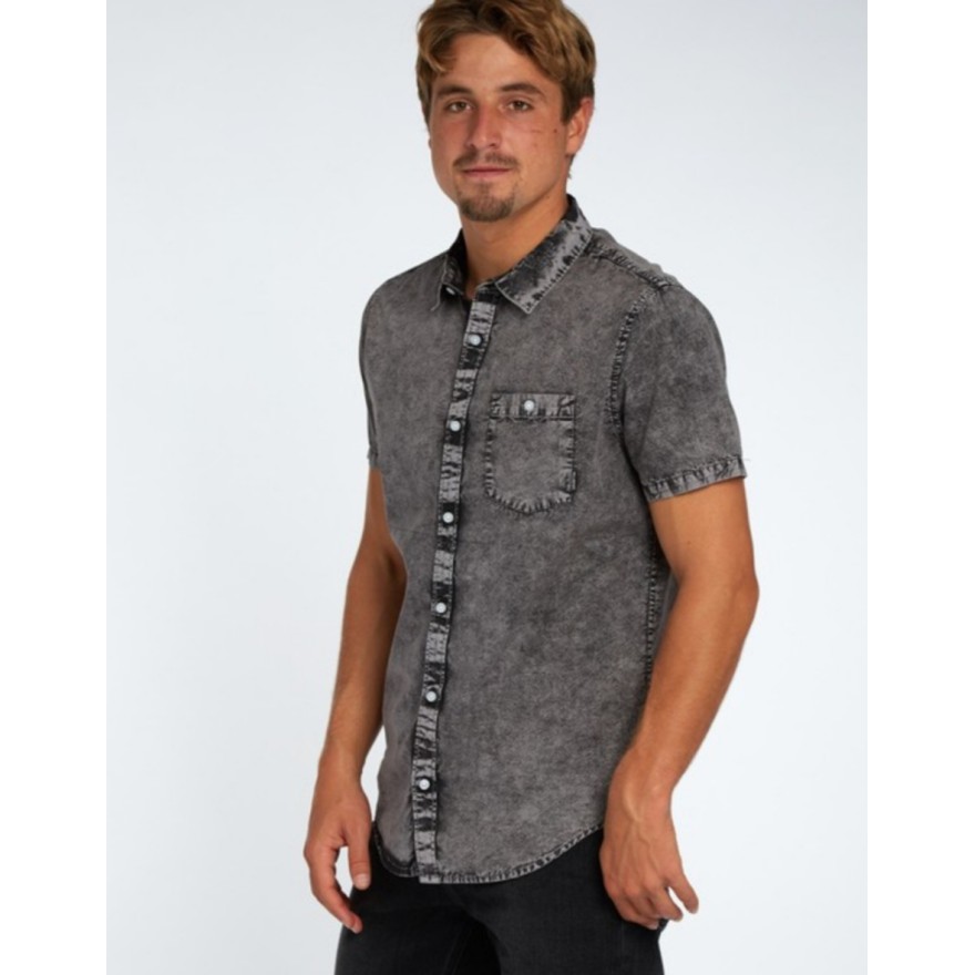 Men's Billabong Wave Washed Shirt Ss