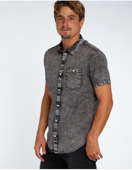 Men's Billabong Wave Washed Shirt Ss