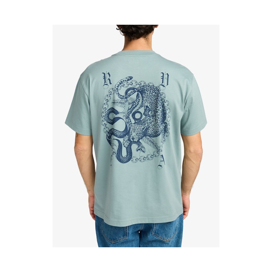 Men's Rvca Benj Battle T-Shirt