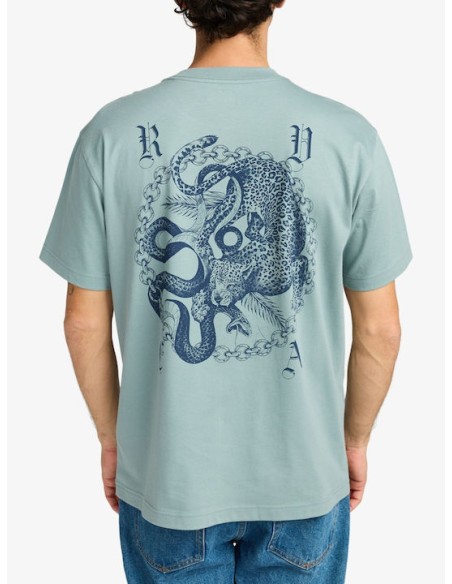 Men's Rvca Benj Battle T-Shirt