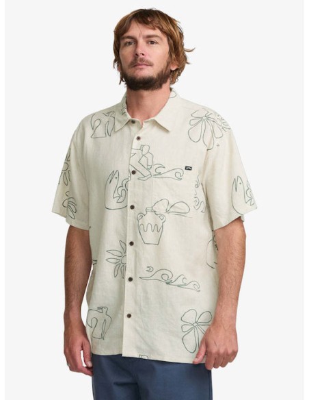 Men's Billabong Together Woven Shirt Ss