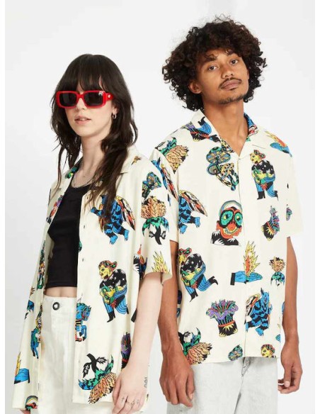 Men's Volcom Fa Bob Mollema Shirt Ss