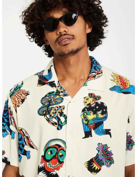 Men's Volcom Fa Bob Mollema Shirt Ss