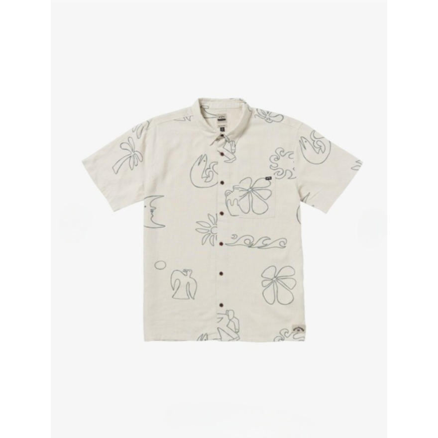 Men's Billabong Together Woven Shirt Ss Men's Billabong Together Woven Shirt Ss