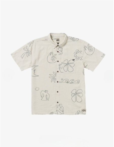 Men's Billabong Together Woven Shirt Ss