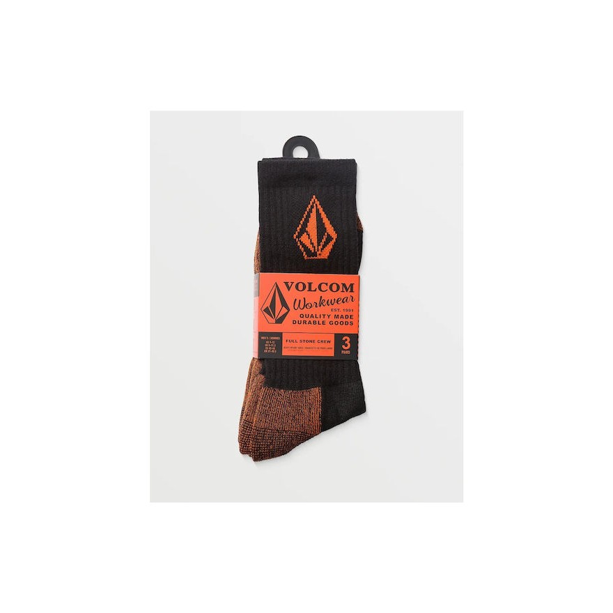 Men's Volcom Workwear Sock 3Pk