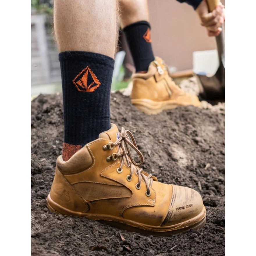 Men's Volcom Workwear Sock 3Pk