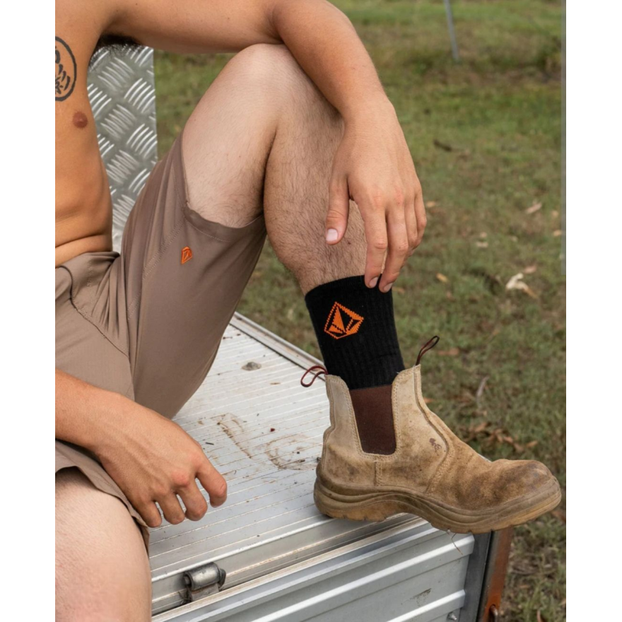 Men's Volcom Workwear Sock 3Pk