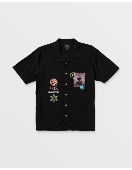 Men's Volcom Fa Filip Rygalski Woven Shirt Ss