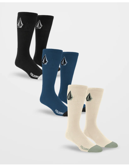 Men's Volcom Full Stone Mix Sock 3Pk