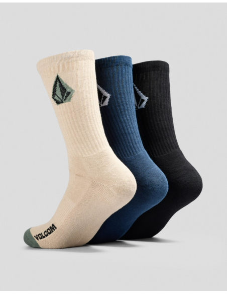 Men's Volcom Full Stone Mix Sock 3Pk