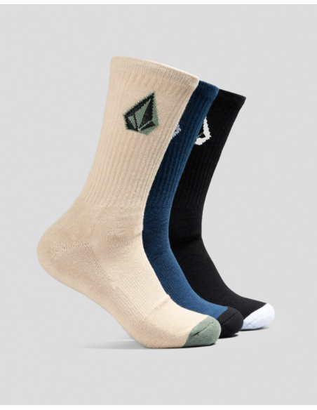 Men's Volcom Full Stone Mix Sock 3Pk