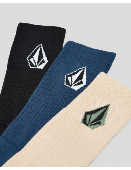 Men's Volcom Full Stone Mix Sock 3Pk