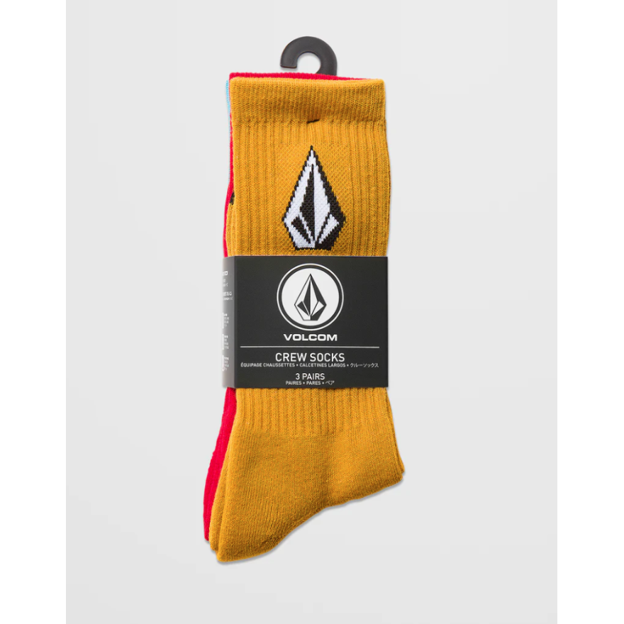 Men's Volcom Full Stone Mix Sock 3Pk