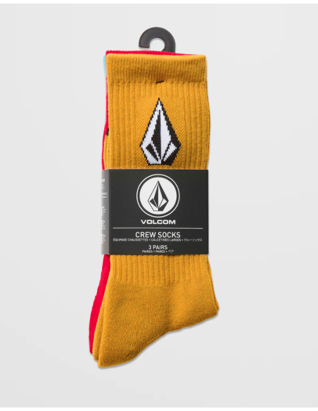 Men's Volcom Full Stone Mix Sock 3Pk