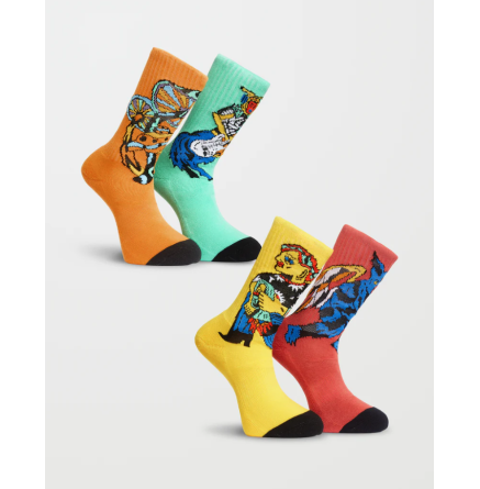 Men's Volcom Fa Bob Mollema Sock 4Pc