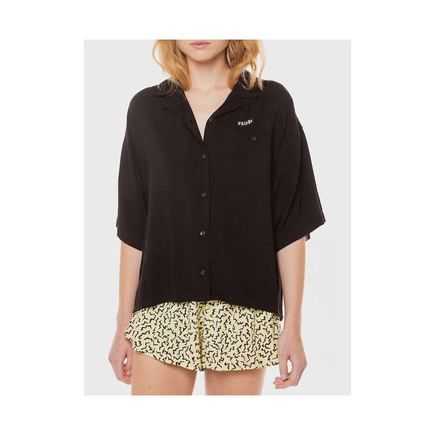 Women's Volcom Servistone Woven Ss