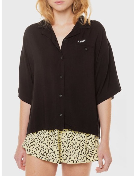 Women's Volcom Servistone Woven Ss