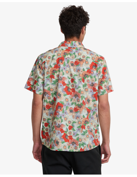Men's Rvca Botanical Shirt Ss